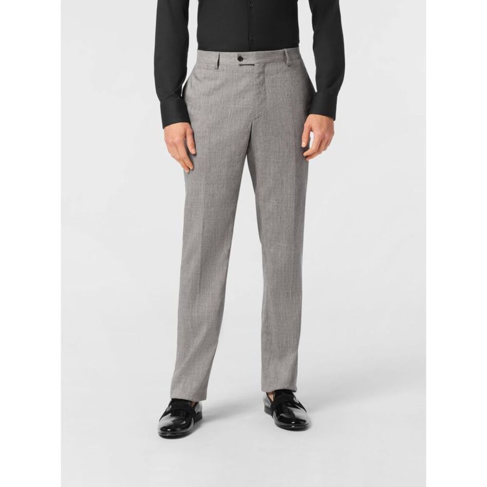Philipp Plein Men Philipp Plein Pleated Sartorial Wool Blend Trousers